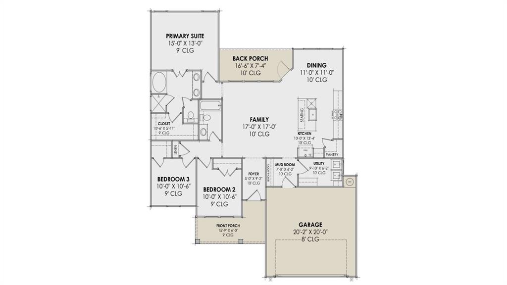 603 Swope Street Rio Vista, TX 76093 - Photo 5 of 5 View of property floor plan