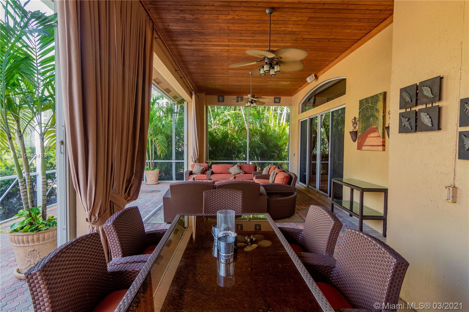 2273 Southwest 132nd Way Davie, FL 33325 - Photo 29 of 48 a outdoor living space with furniture and a potted plant
