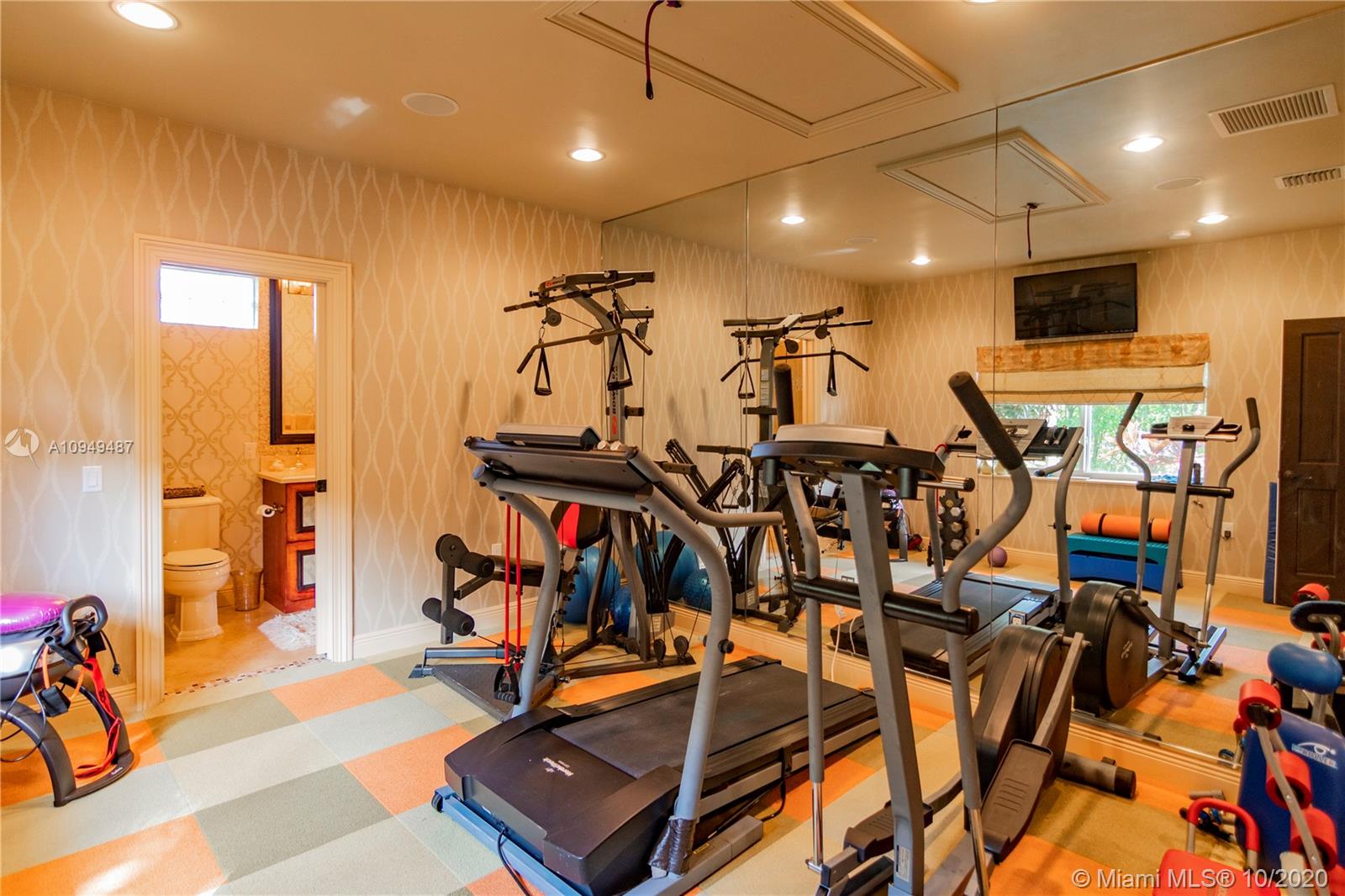 2273 Southwest 132nd Way Davie, FL 33325 - Photo 36 of 48 a view of a room with gym equipment