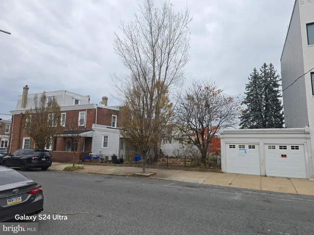a view of city from a building