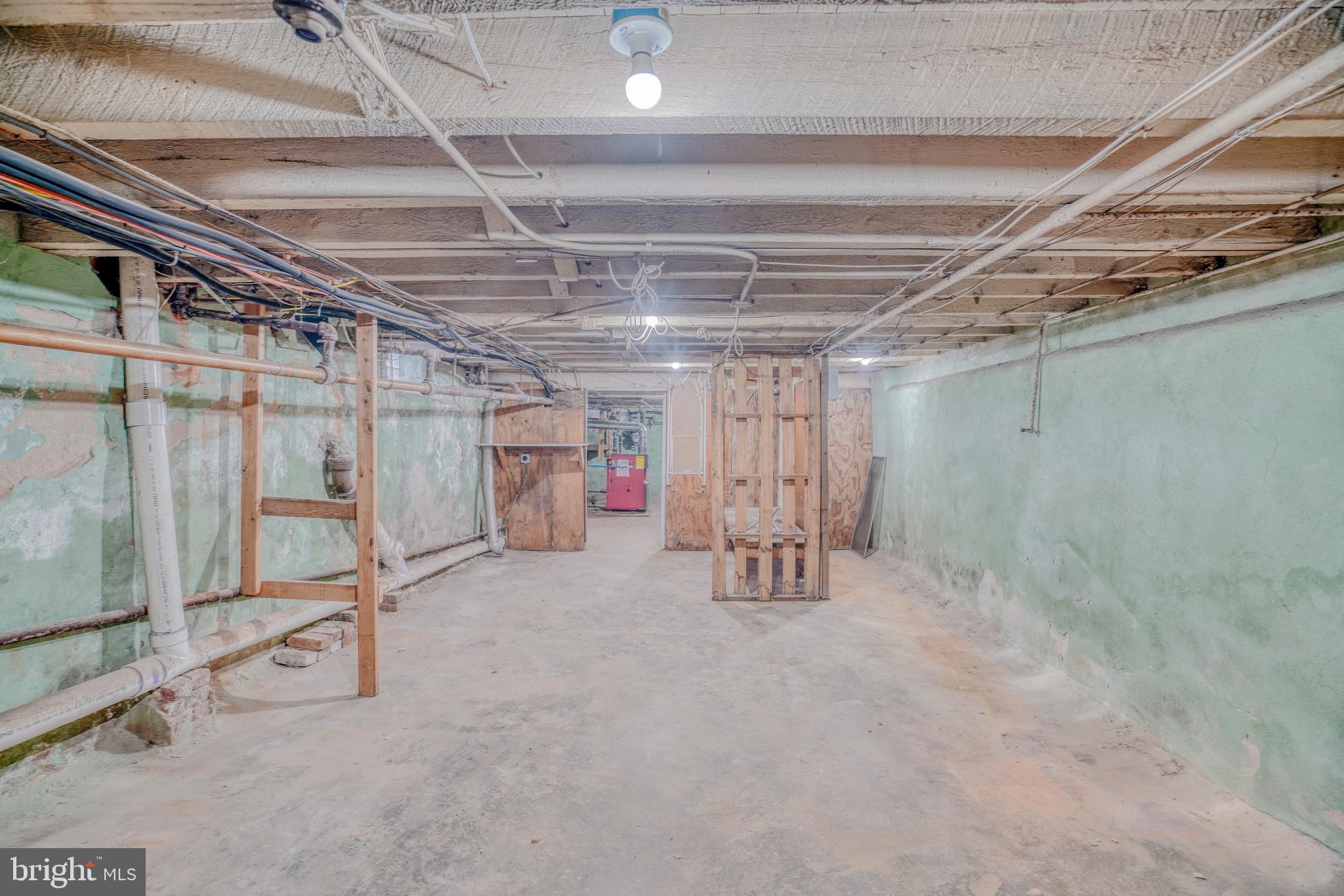4501 Edgemont Street Philadelphia, PA 19137 - Photo 39 of 40 a view of empty room with wooden ceiling