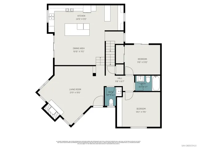 $3,198,000 | 7355 Fay Avenue, La Jolla, CA 92037