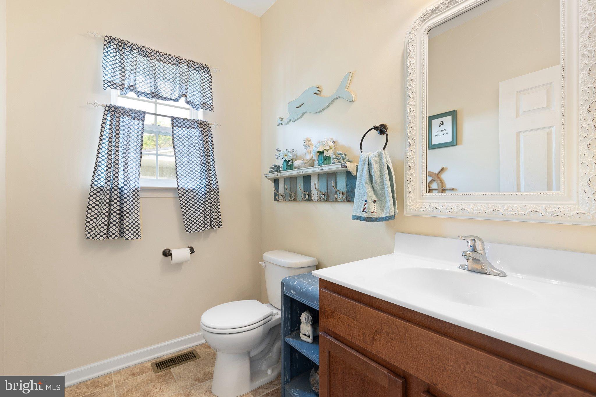 78 Lee Way Elkton, MD 21921 - Photo 19 of 39 a bathroom with a sink a toilet and mirror