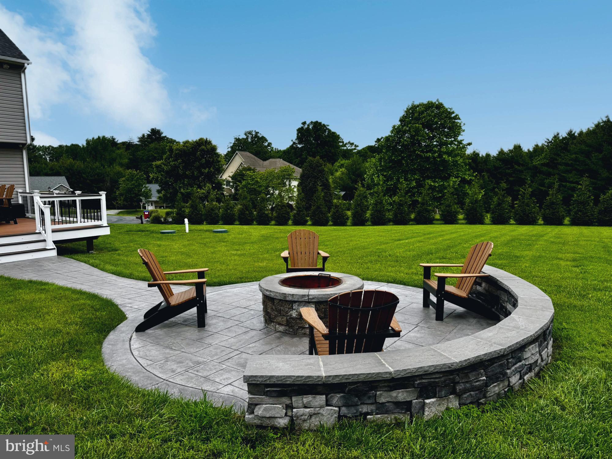 78 Lee Way Elkton, MD 21921 - Photo 31 of 39 a view of a backyard with sitting area