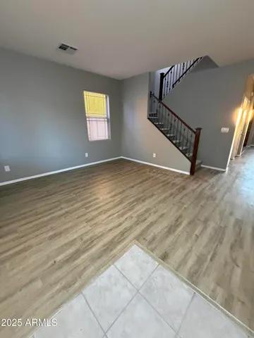 wooden floor in an empty room
