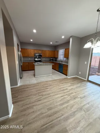 a view of a kitchen with a sink