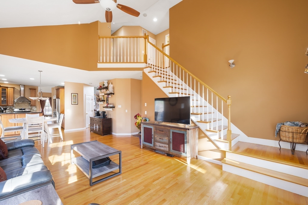 162 Ewald Avenue Marlborough, MA 01752 - Photo 11 of 30 a living room with furniture and a flat screen tv
