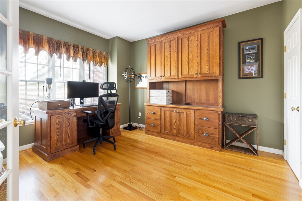 162 Ewald Avenue Marlborough, MA 01752 - Photo 4 of 30 a view of workspace with wooden floor windows