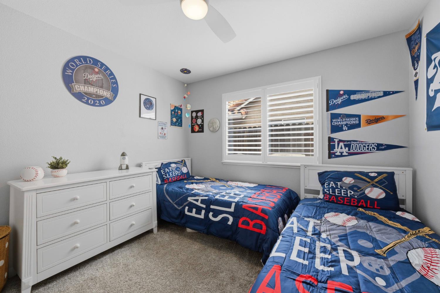 5013 Charter Road Rocklin, CA 95765 - Photo 23 of 35 a bedroom with a bed and a window
