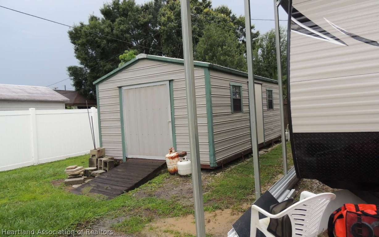 118 Spring Garden Road Sebring, FL 33870 - Photo 17 of 19 Shed 12 x 20