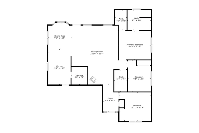 a picture of floor plan