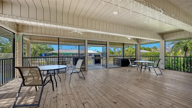 a view of dinning room and chairs