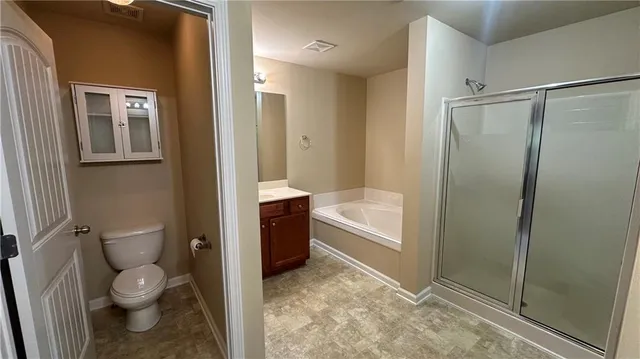 an empty room that has a window