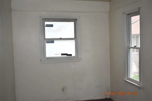 a small space with a window