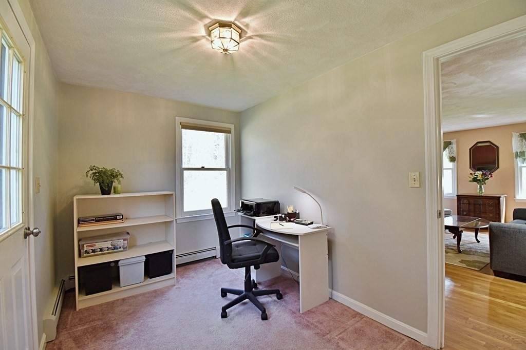 9 Chard Road Tyngsborough, MA 01879 - Photo 15 of 38 a view of a workspace with furniture and a window