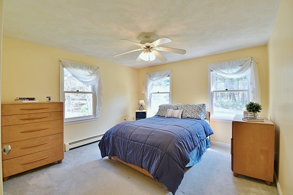 9 Chard Road Tyngsborough, MA 01879 - Photo 28 of 38 a spacious bedroom with a bed and a dresser