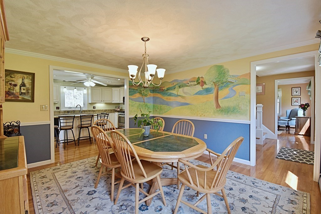 9 Chard Road Tyngsborough, MA 01879 - Photo 5 of 38 a view of a dining room with furniture