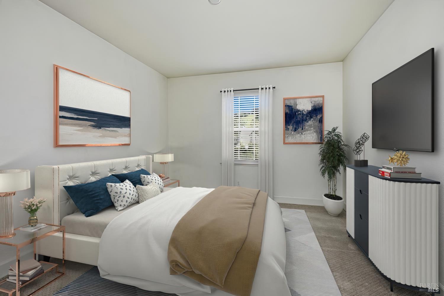 2017 Verbena Drive Santa Rosa, CA 95404 - Photo 27 of 36 Upstairs bedroom virtually staged