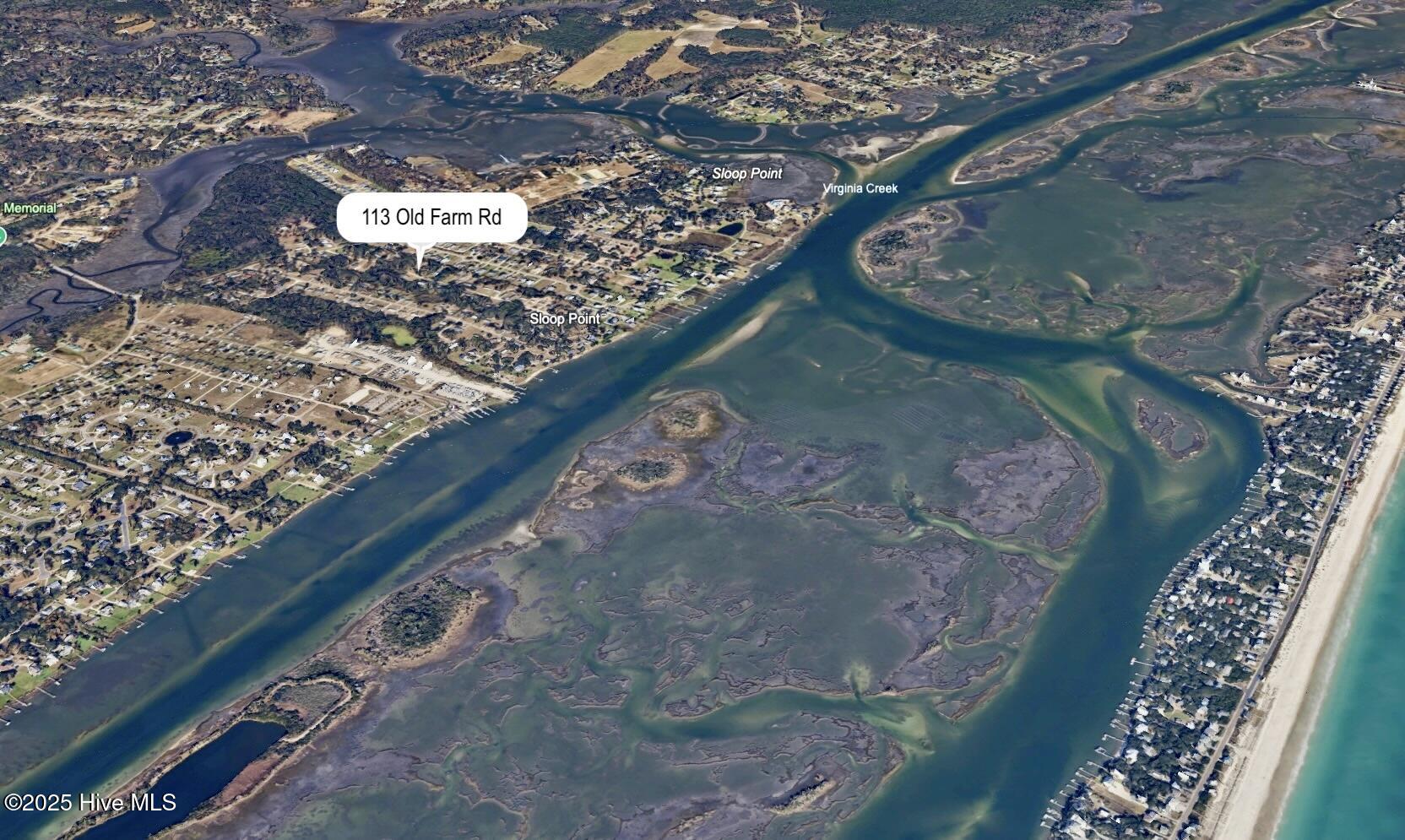 113 Old Farm Road Hampstead, NC 28443 - Photo 30 of 32 Aerial 2 - 113 Old Farm