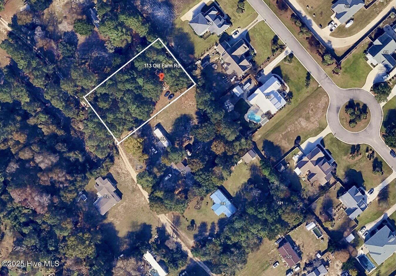 113 Old Farm Road Hampstead, NC 28443 - Photo 31 of 32 Aerial 1 - 113 Old Farm