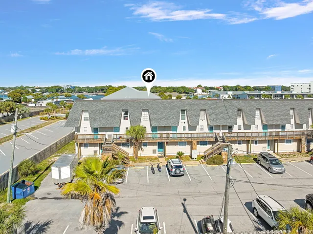 a view of a swimming pool with a terrace