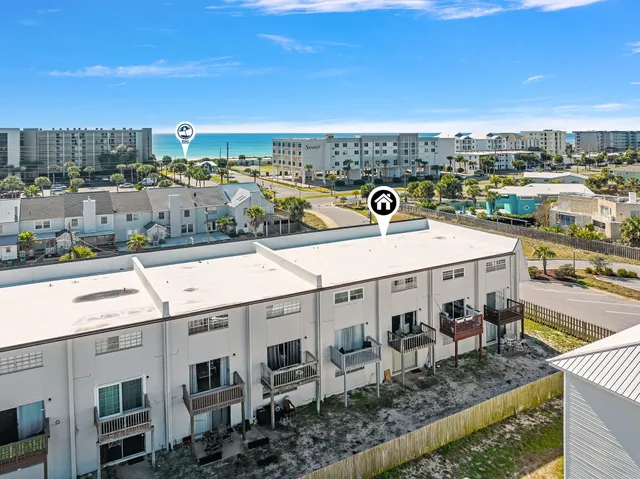 a view of a city with tall buildings
