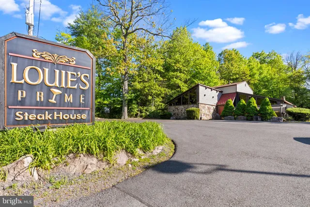 a view of a lake with a city