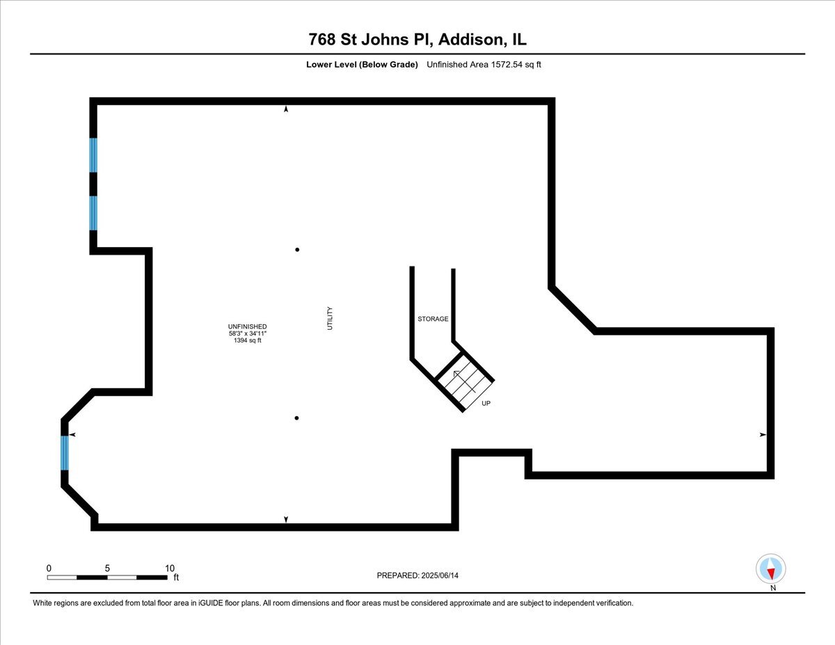 768 St Johns Place Addison, IL 60101 - Photo 39 of 39 a picture of a bench in front of a door