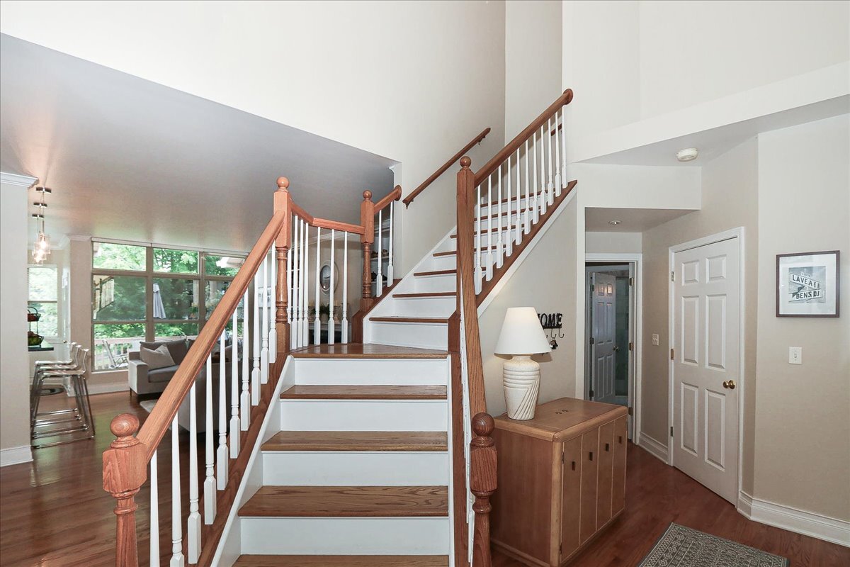 768 St Johns Place Addison, IL 60101 - Photo 4 of 39 a view of entryway and hall with wooden floor