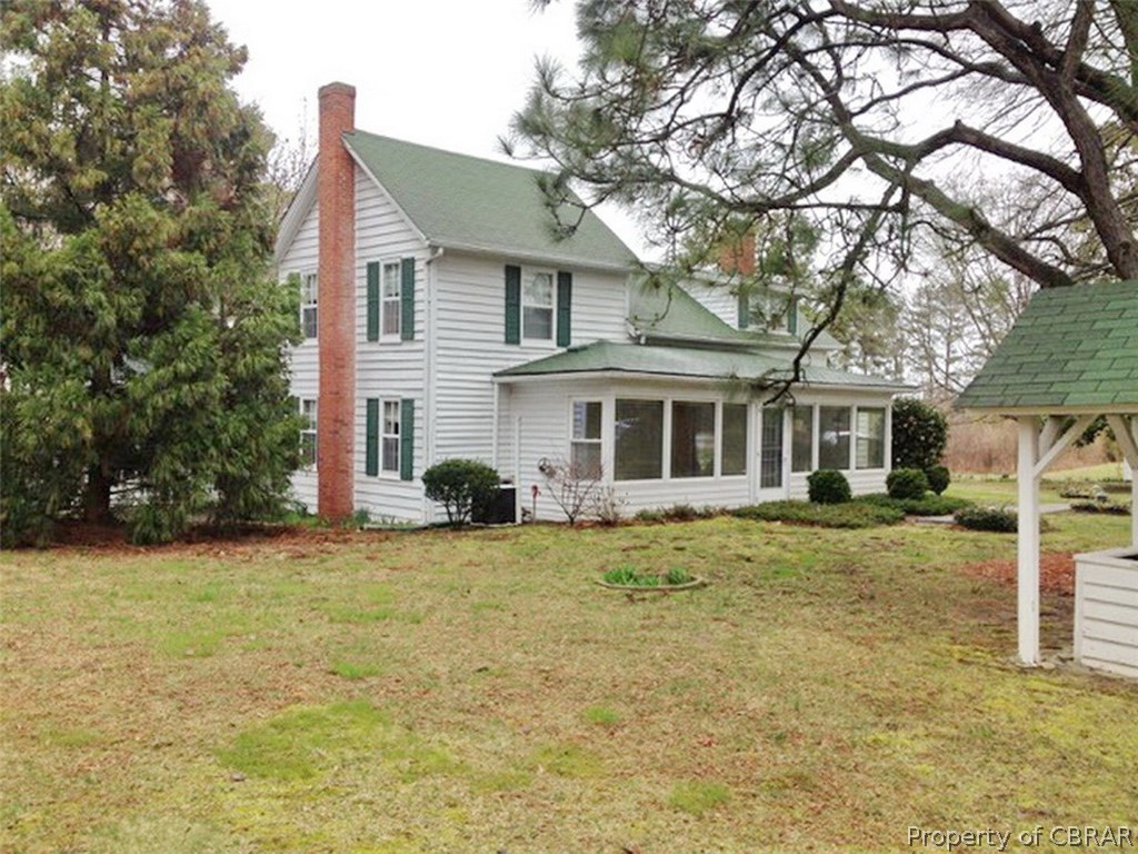 769 Greys Point Road Topping, VA 23169 - Photo 1 of 15 Spacious, well maintained home on 4.85 acres offers two first floor master bedrooms, two additional bedrooms, living room, den and beautiful Pine floors throughout home.