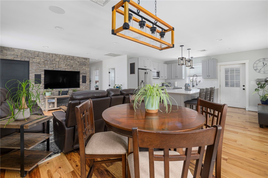 145 Jenckes Hill Road Lincoln, RI 02865 - Photo 12 of 39 A dining area is conveniently located off the kitchen for additional seating.