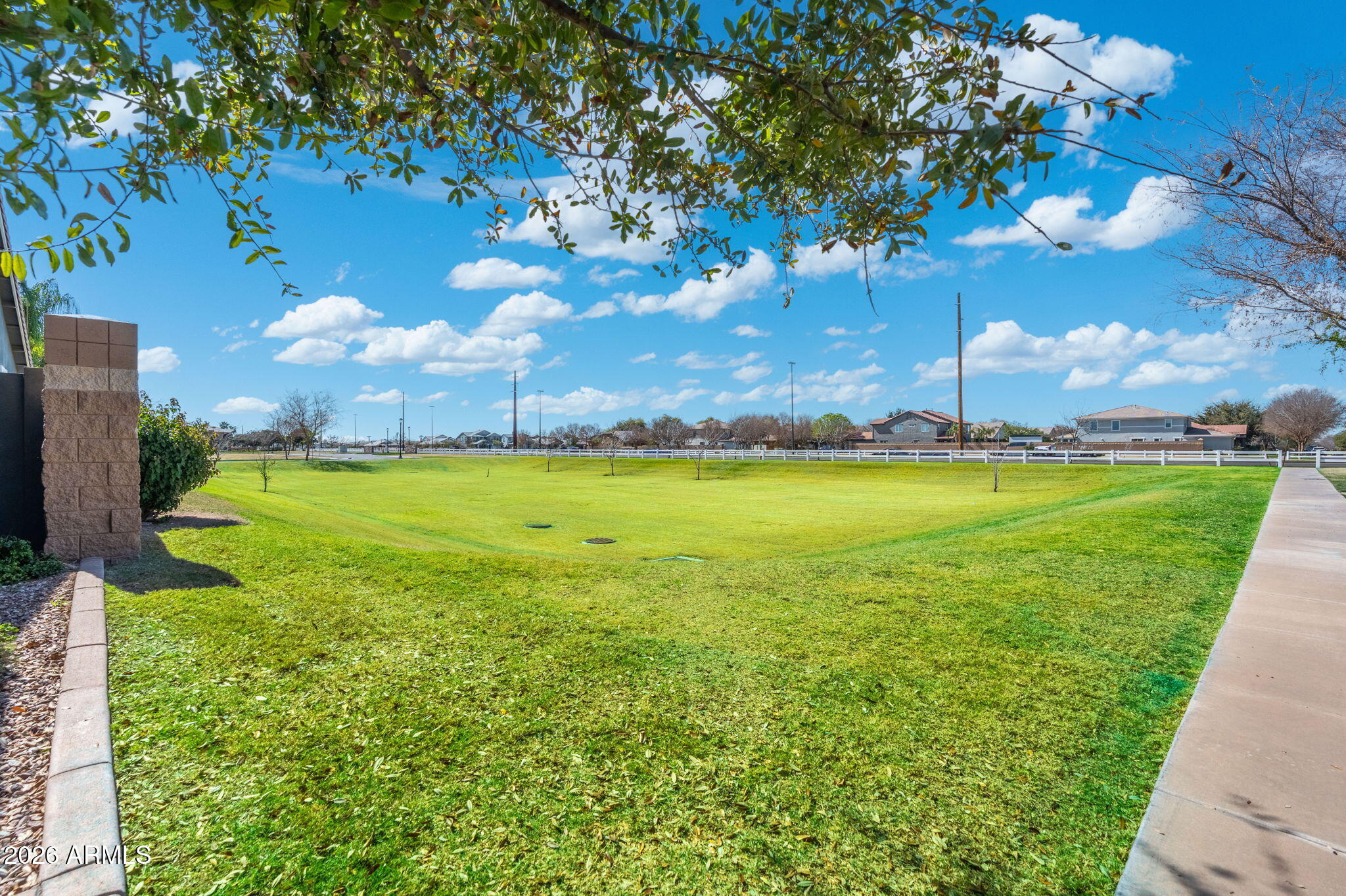 4041 East Amber Lane Gilbert, AZ 85296 - Photo 3 of 31 a view of a golf course with a big yard
