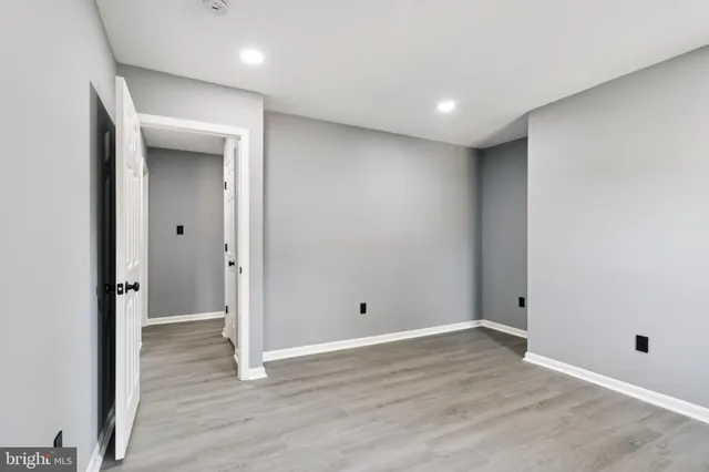 wooden floor in an empty room with wooden floor