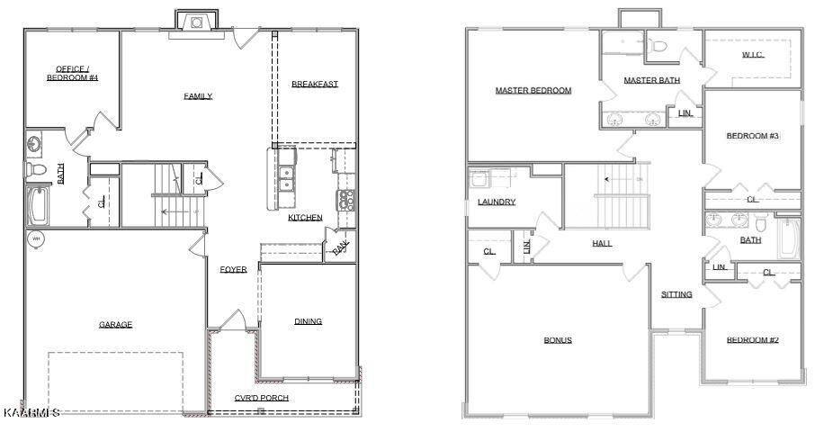 1211 Luna Point Lane Powell, TN 37849 - Photo 3 of 3 Huntington-Floor-Plan (1)