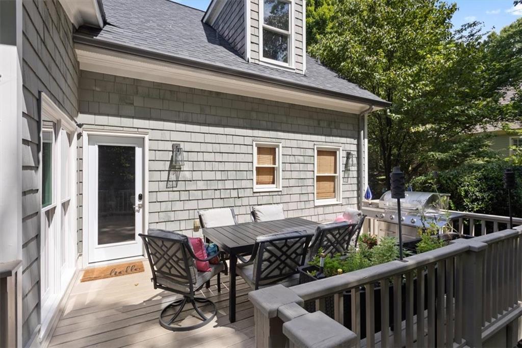 134 Prospector Ridge Dahlonega, GA 30533 - Photo 81 of 96 a view of a chairs and table in the balcony
