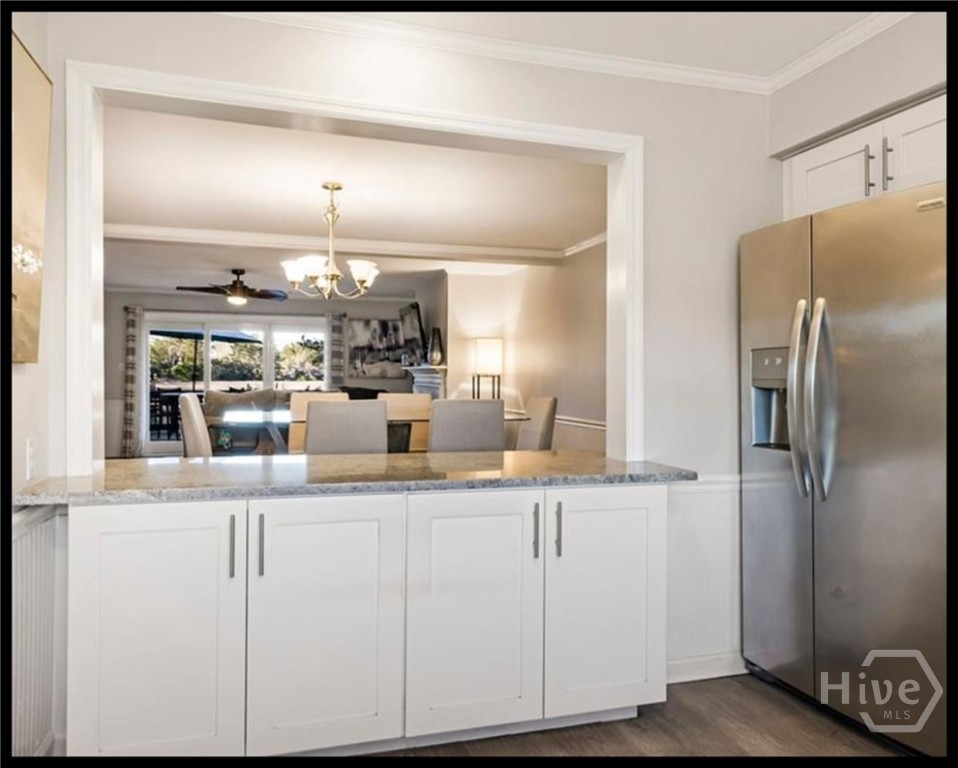 12502 Apache Avenue, Unit 4 Savannah, GA 31419 - Photo 12 of 17 View to Dining and Living Room of Unit