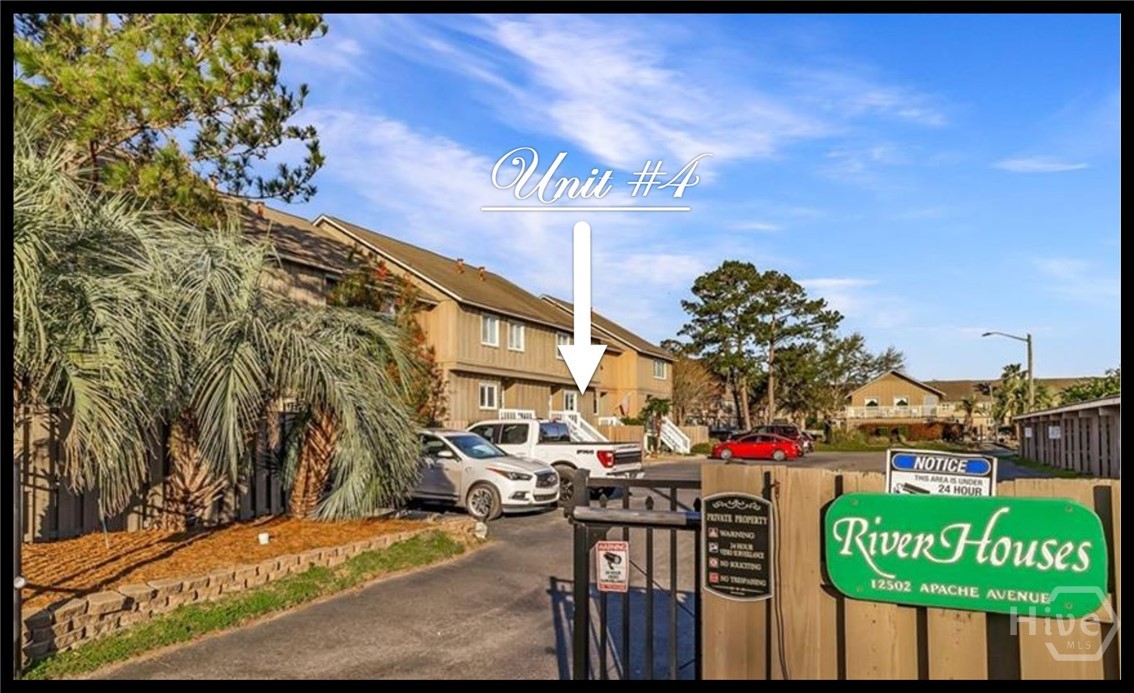 12502 Apache Avenue, Unit 4 Savannah, GA 31419 - Photo 4 of 17 Located near the entrance of commuity , this property has a marsh view but a short walk gets you to Common Area on the Docks.