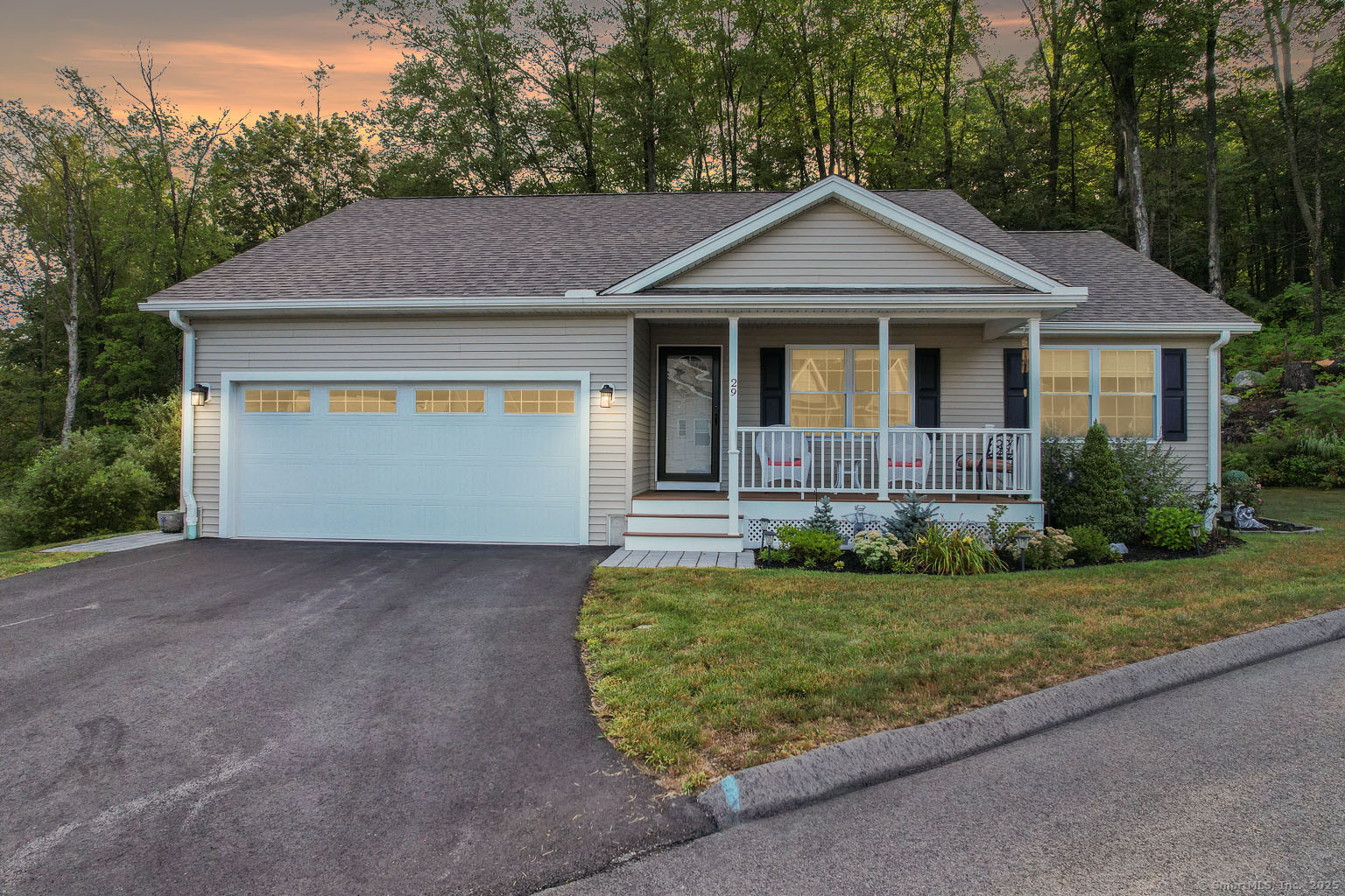 29 Hannah Way Harwinton, CT 06791 - Photo 1 of 34 a front view of a house with a yard