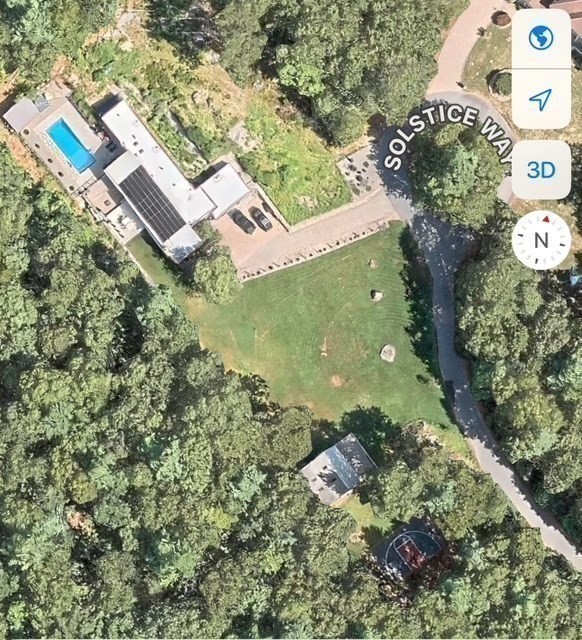 4 Solstice Way Sharon, MA 02067 - Photo 21 of 22 an aerial view of residential houses with outdoor space