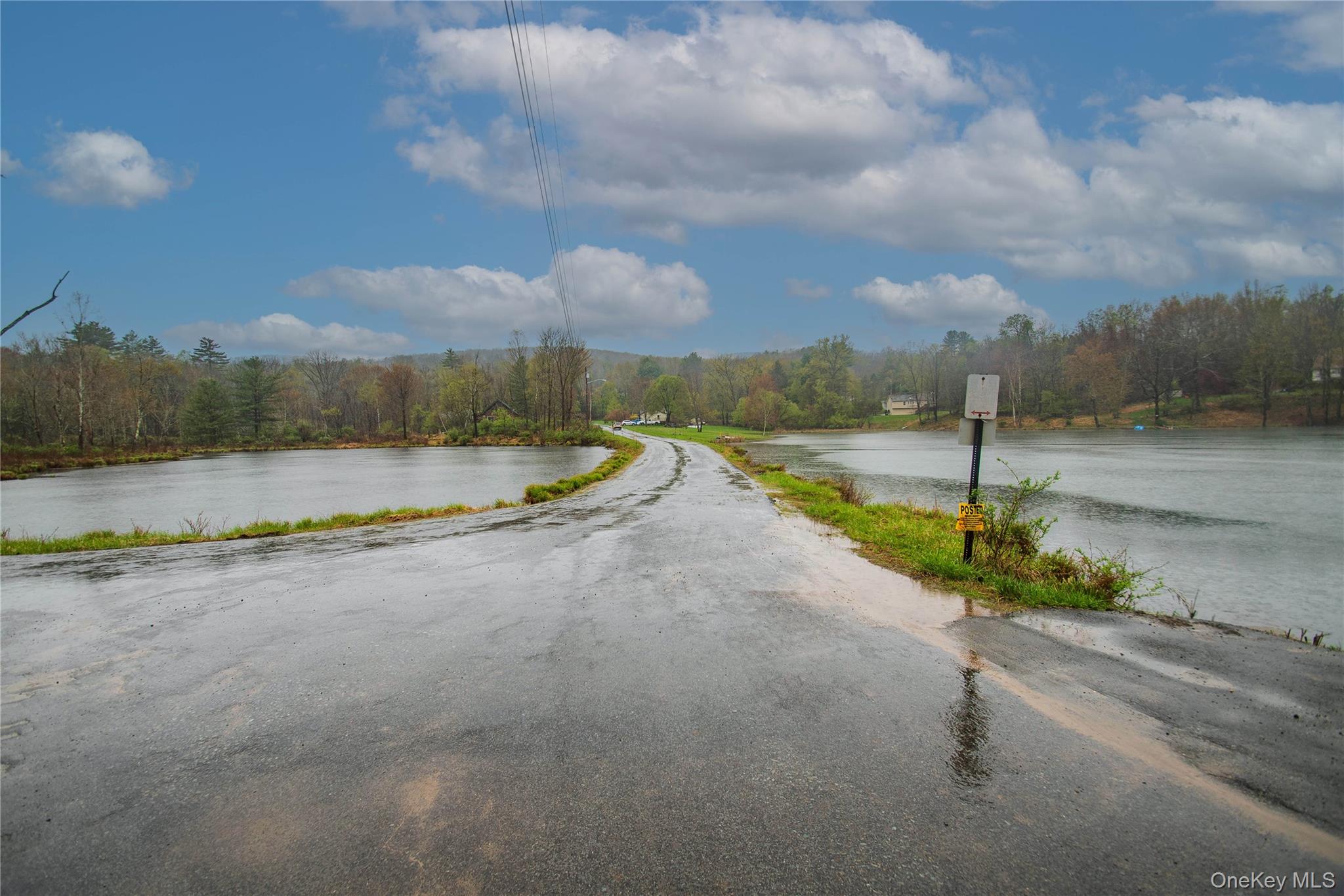 62 Thornton Road Wurtsboro, NY 12790 - Photo 27 of 30 a view of a road with a big yard