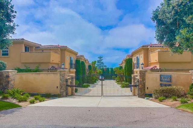 a view of a building with a street