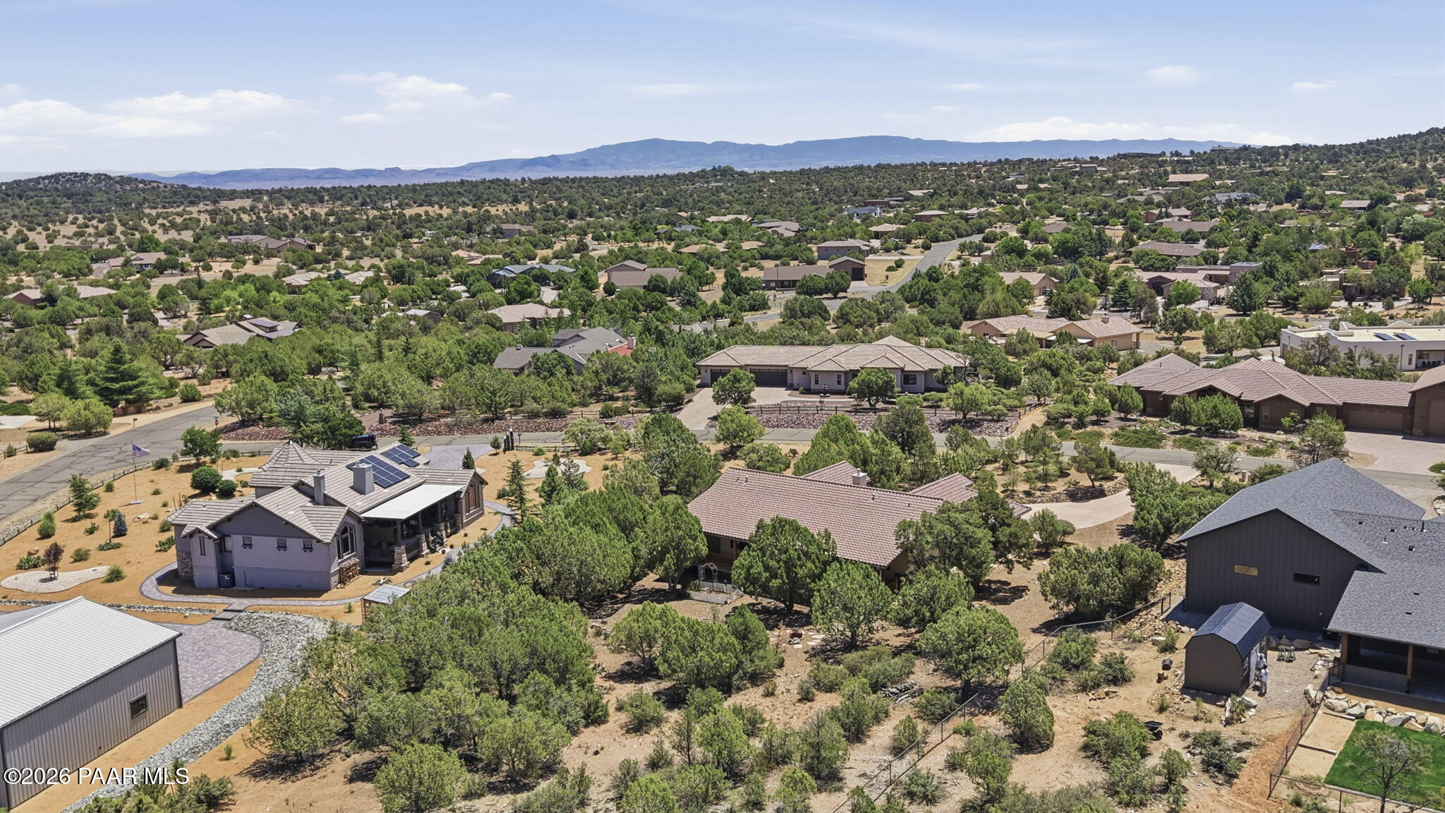 5625 Deer Spring Place Prescott, AZ 86305 - Photo 54 of 58 55-Aerial Back