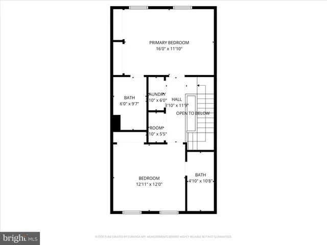 a picture of a bench in a white building