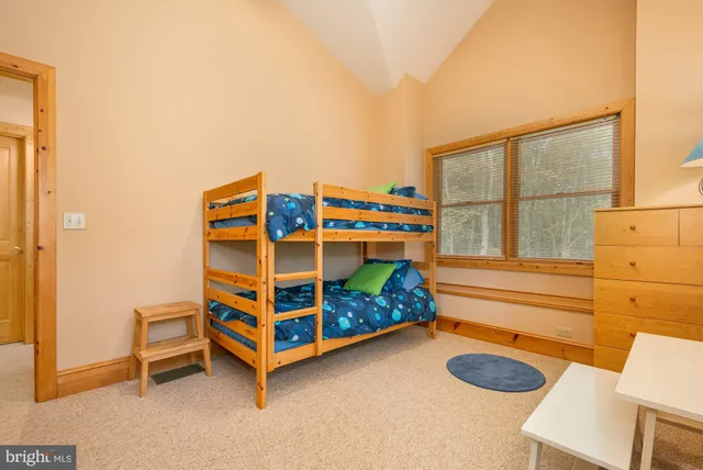 a room with furniture and a window