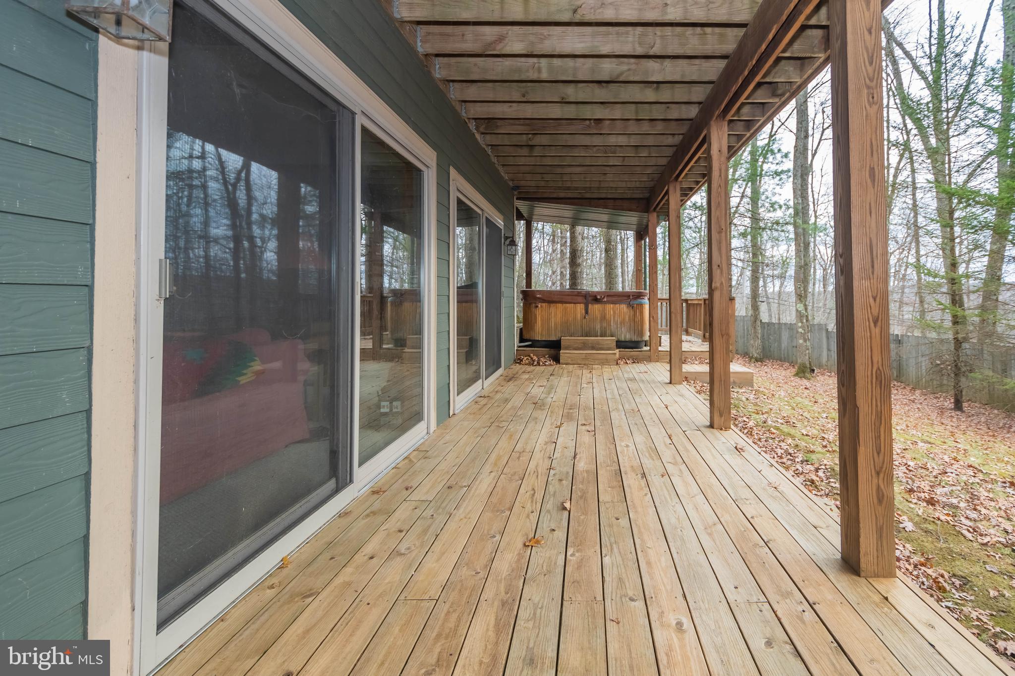 31 Linz Lane Swanton, MD 21561 - Photo 46 of 51 a view of outdoor space with wooden floor and windows