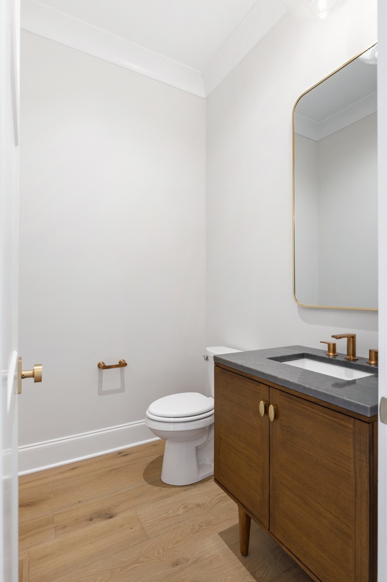 3151 Long Br Circle Franklin, TN 37064 - Photo 23 of 61 a bathroom with a sink a toilet and mirror