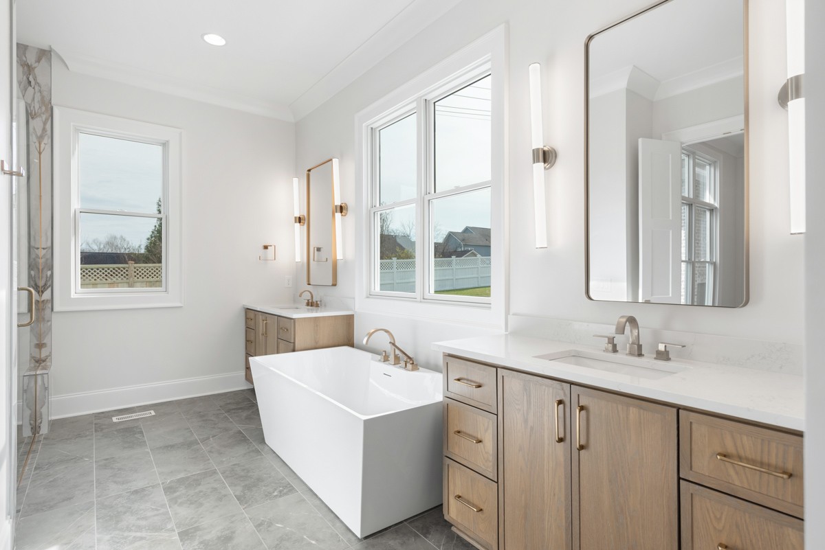 3151 Long Br Circle Franklin, TN 37064 - Photo 27 of 61 a bathroom with a sink and a mirror