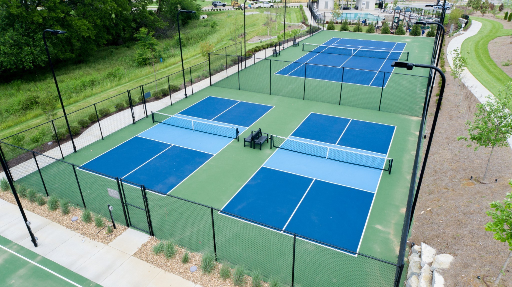 3151 Long Br Circle Franklin, TN 37064 - Photo 56 of 61 a view of yard from deck with patio