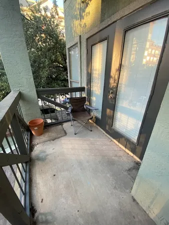 a view of a room with front door