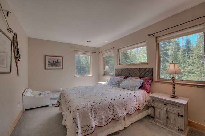 273 Bullion Mine Road Keystone, CO 80435 - Photo 23 of 34 Bedroom 2 with large windows and stunning views!
